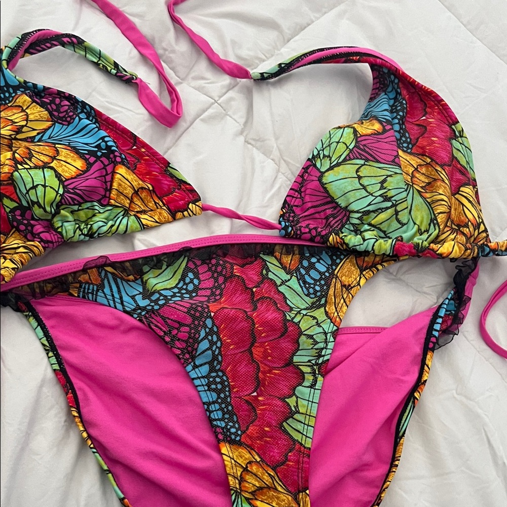 Colorful Kids One Piece Swimsuit